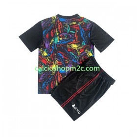 Bristol City Portiere Bambino Maglia Terza 2022/2023 Manica Corta (+ Pantaloncini)